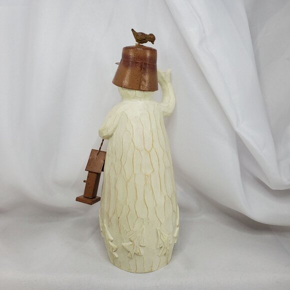 Flurryville Collection Frosty Frank of the Forest Snowman figurine Winter 8.5" - Picture 4 of 8